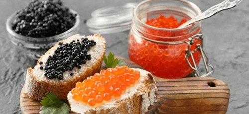 categories of caviar